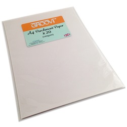 GRO-AC-40024-A4_Groovi_Parchment Paper A4 x 20